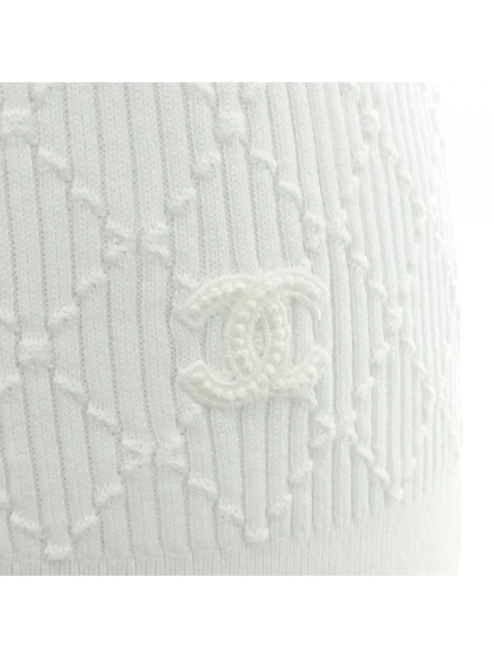 Chanel Tank Top White